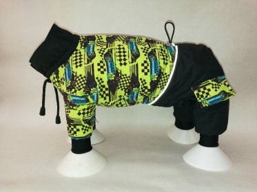 Aramis  suņu ziemas apģērbs.Siltināts ziemas suņu kombinezons, S